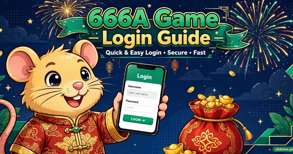 666A Game login guide — mobile number and password sign-in steps