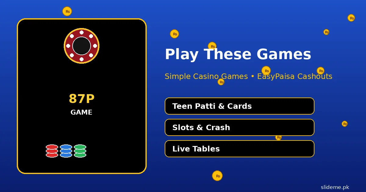 87P slots Teen Patti and live table games banner