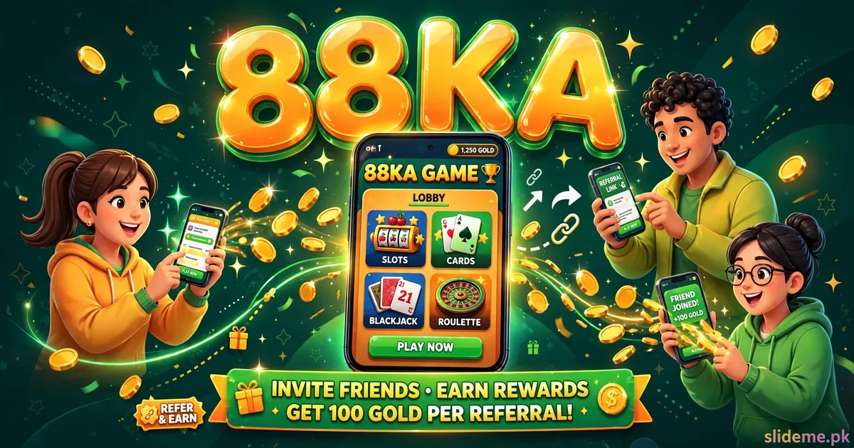 88KA Game referral program with friends earning rewards