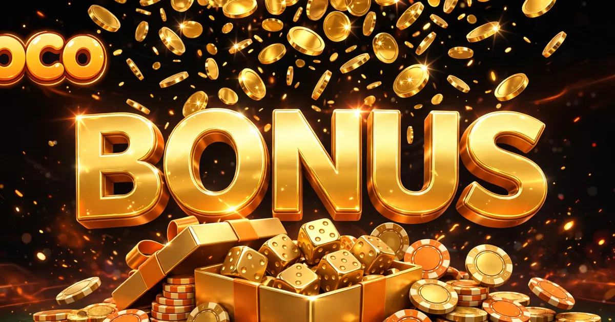 92 Coco welcome bonus and daily rewards screen with coins