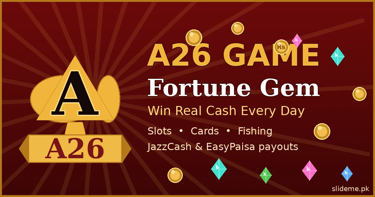 A26 Game Fortune Gem slots lobby