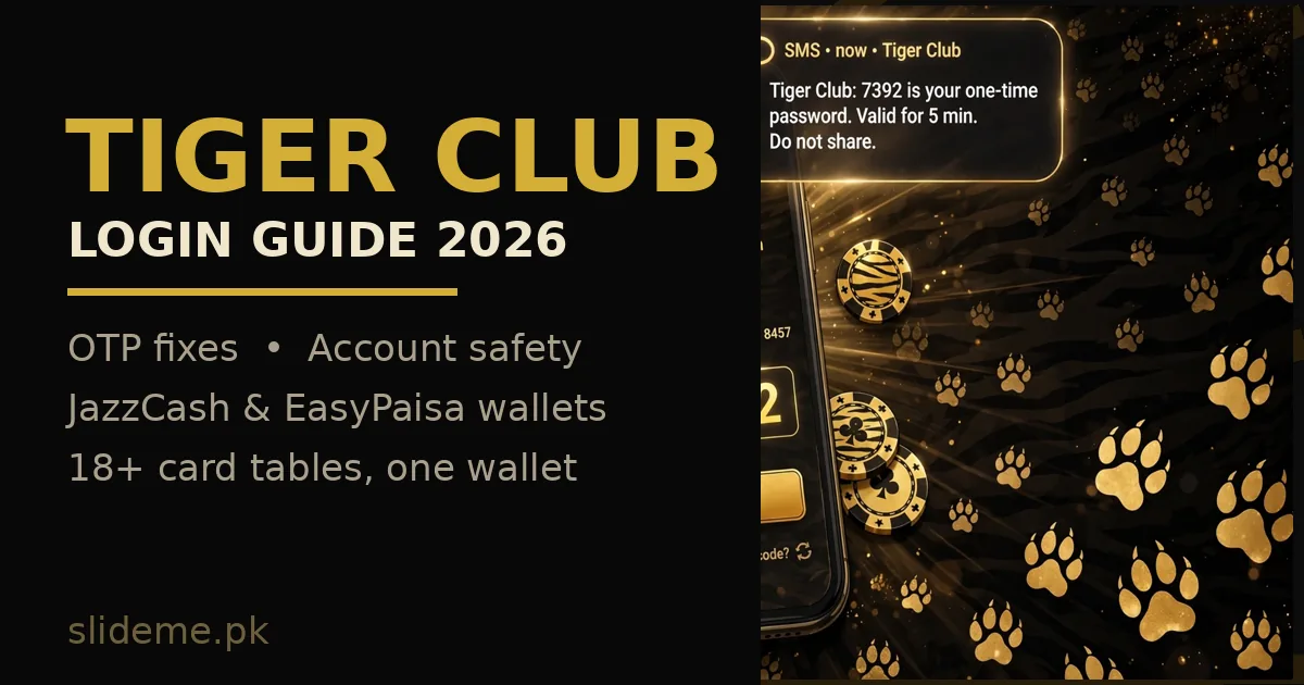 Tiger Club account sign-in and OTP troubleshooting