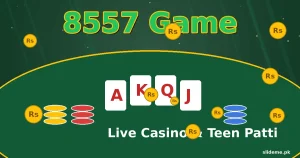 8557 Game APK Download (2026) — Aviator Crash, 777 Slots & a 30% First-Deposit Bonus up to Rs 5,019 2