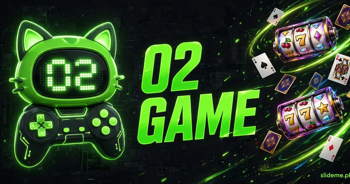 02 Game neon controller mascot with slots and cards banner
