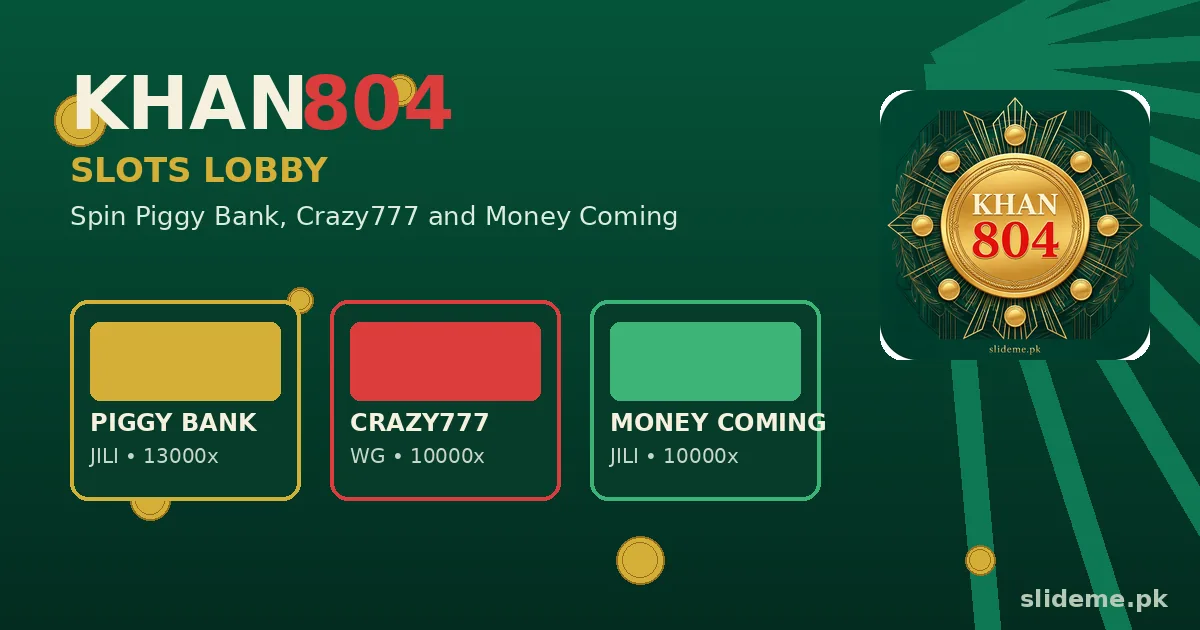 ST777 Game slots and card games lobby banner with golden star logo