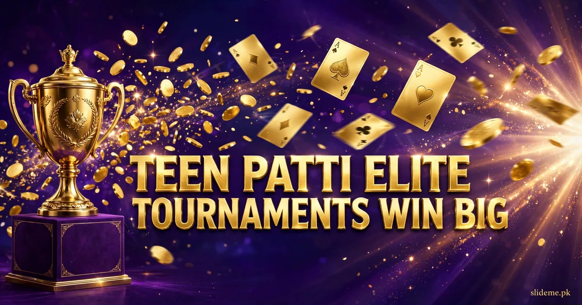 Teen Patti Elite tournaments and gold trophy rewards
