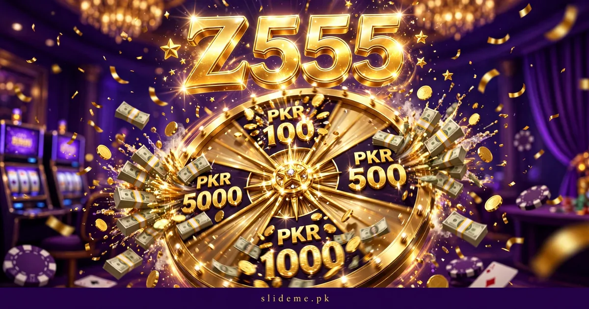 BetAA Game daily rewards and bonuses banner with gift box, gold coins and PKR 599 welcome bonus badge