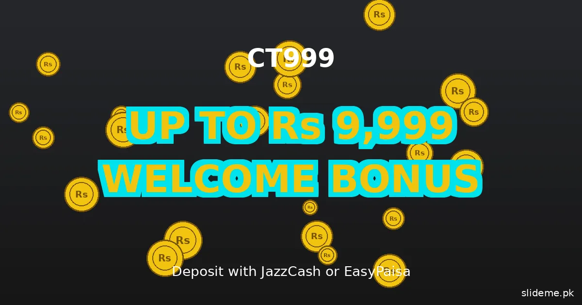 CT999 welcome bonus up to Rs 9,999