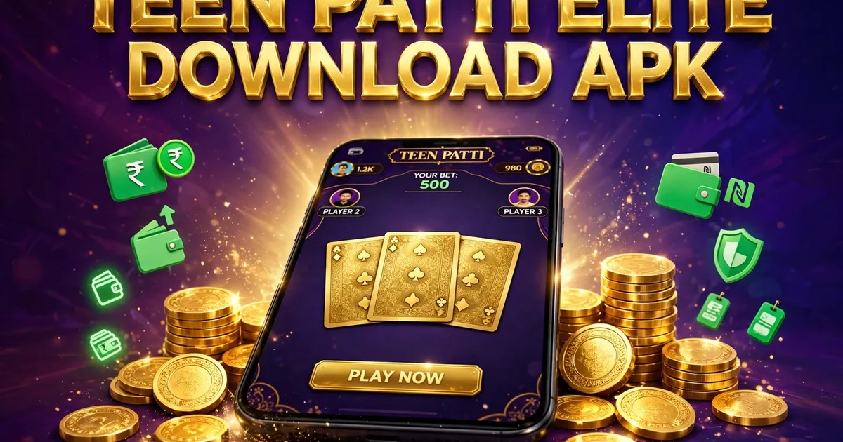 Download Teen Patti Elite APK on Android with wallet payments
