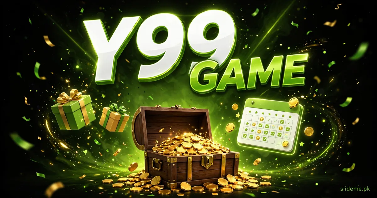 Y99 Game daily bonus and rewards banner