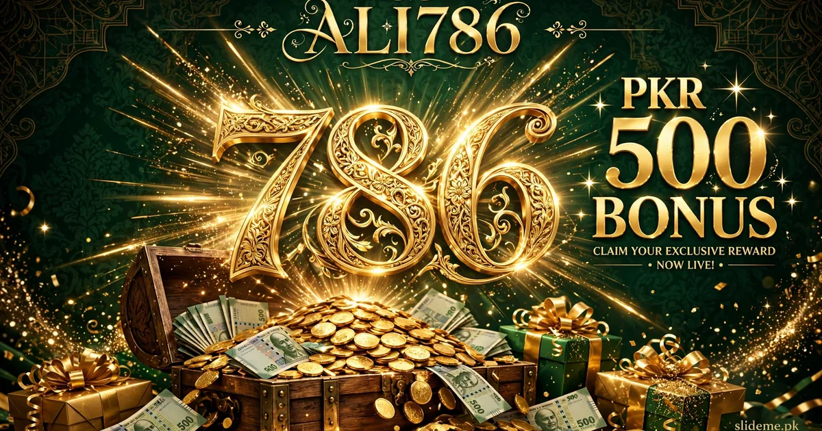 ST777 Game bonus banner — golden star with cash rewards and treasure