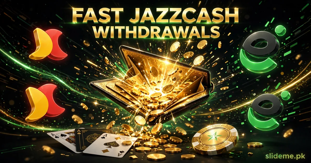 Teen Patti Go fast JazzCash and EasyPaisa withdrawal illustration