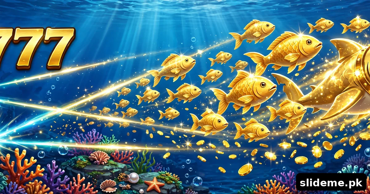 XD777 Game fishing game with golden fish