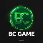 BC Game app icon with green BC emblem on dark background