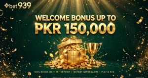 Bet 939 Game APK Download (2026) – Real Cash Slots, Teen Patti & PKR 150,000 Welcome Bonus 2