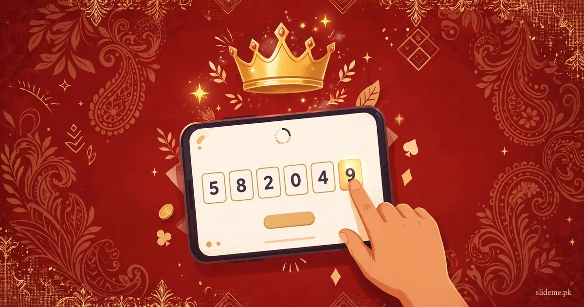 3 Patti Crown login screen with OTP code entry on a smartphone