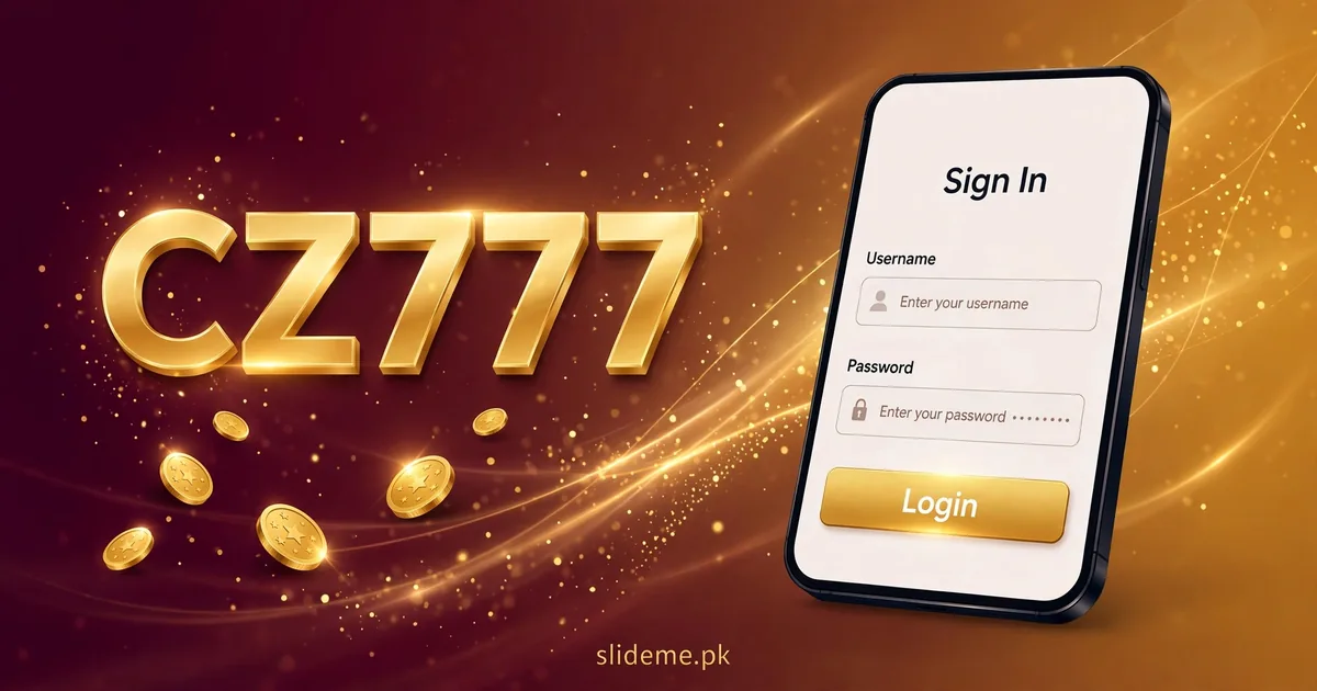 CZ777 login registration screen guide - mobile number sign-in steps