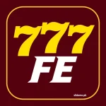 777FE game app icon – red casino logo with yellow 777 and white FE lettering