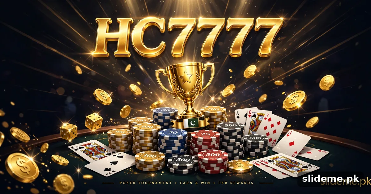 HC7777 Game poker tournament and PKR rewards