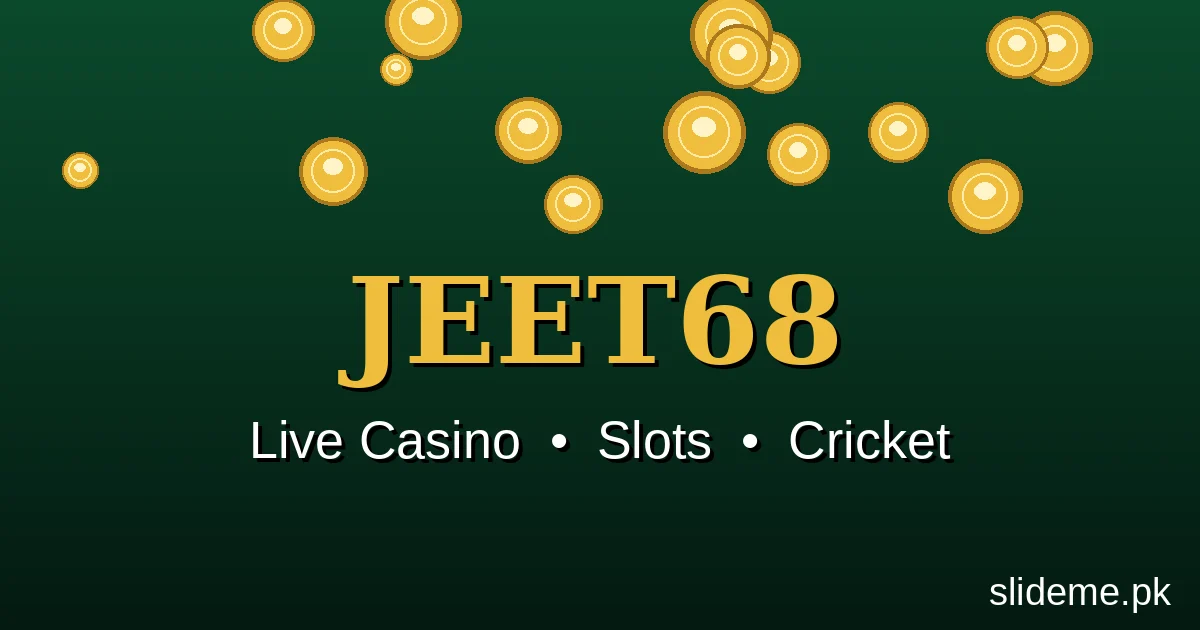 JEET68 Game APK download — live casino, slots and cricket earning app