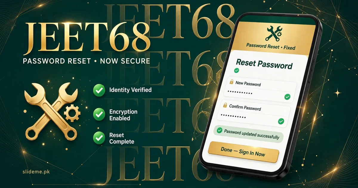 JEET68 Game login guide banner
