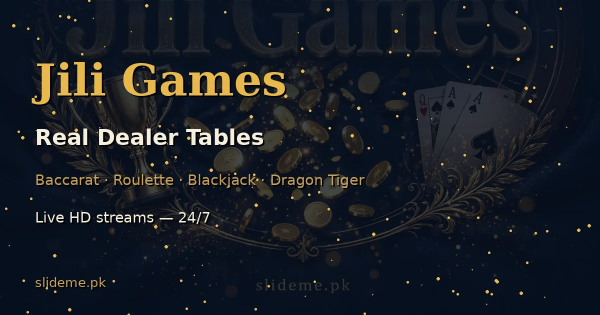 Jili Games live casino real dealer tables with baccarat roulette blackjack and dragon tiger in HD