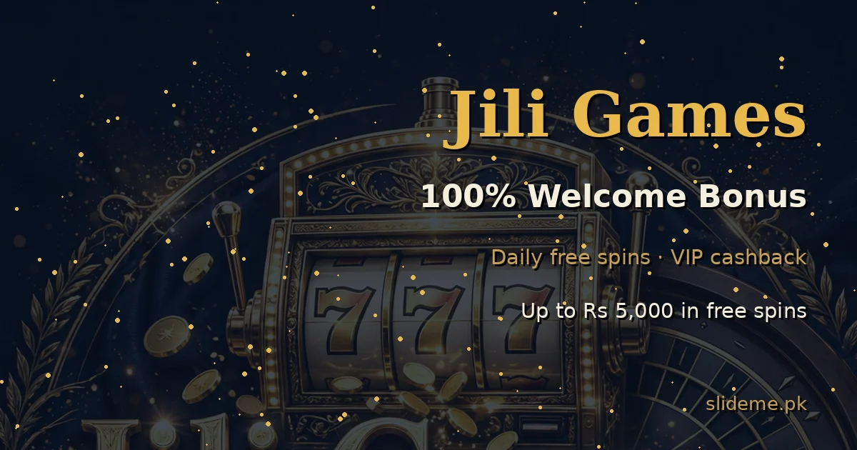 Jili Games bonuses with 100 percent welcome bonus and daily free spins up to Rs 5000