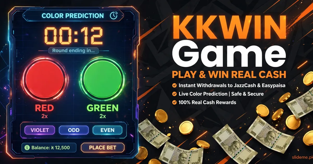 KKWIN Game color prediction game interface with red and green color chips