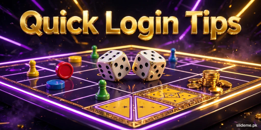 Ludo Vegas quick login tips banner