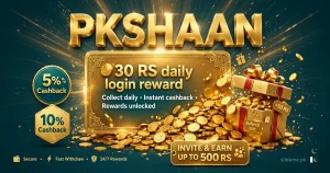 PK Shaan Game APK Download (2026) – 10% First Deposit Cashback & Rs 30 Daily Login 2