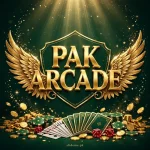 Pak Arcade Game APK download 2026 — official-style logo art in green and gold