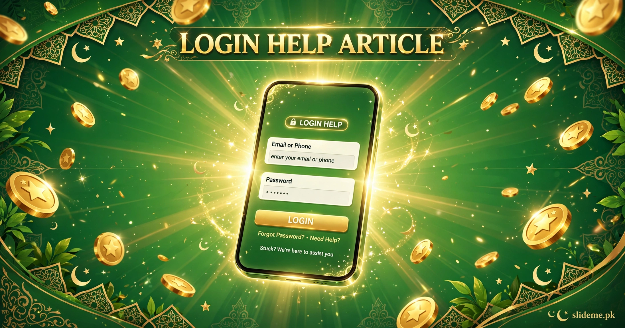 PKNICE Login Guide banner