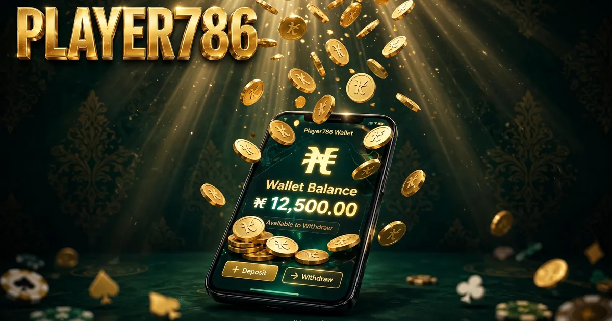 Player786 wallet — PKR cashout to JazzCash and EasyPaisa, slideme.pk