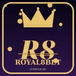 Royal8Bet gold crown R8 app badge