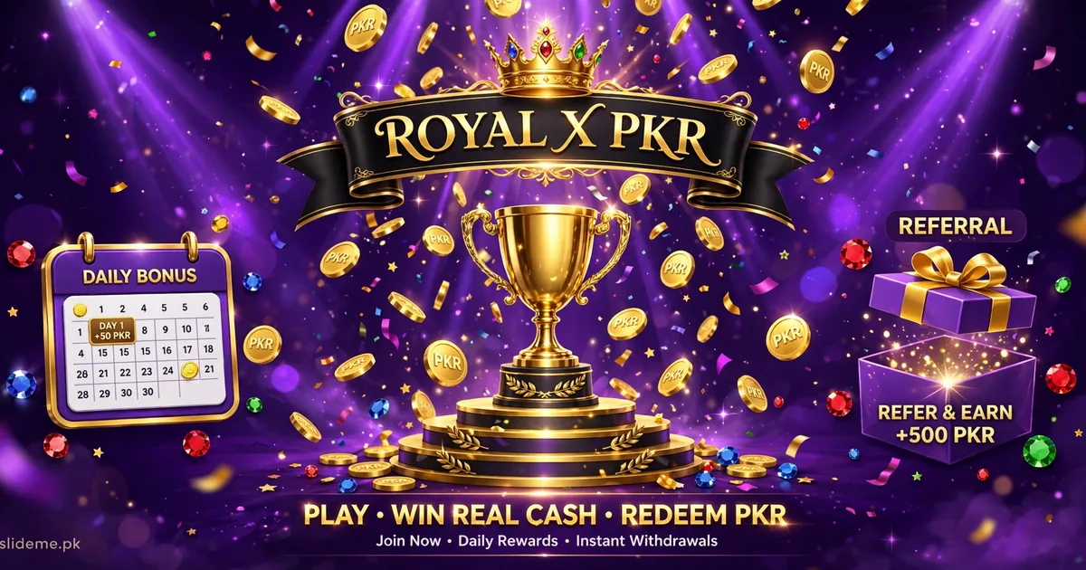 Royal X PKR daily bonuses and rewards banner