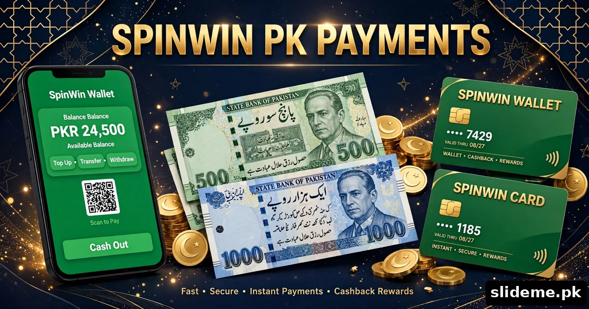 SpinWin PK JazzCash and EasyPaisa deposits and withdrawals